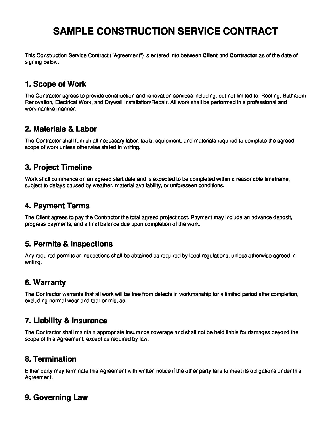 Sample Project (Test)